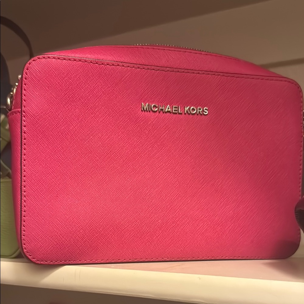 Michael Kors Fuchsia Crossbody Bag